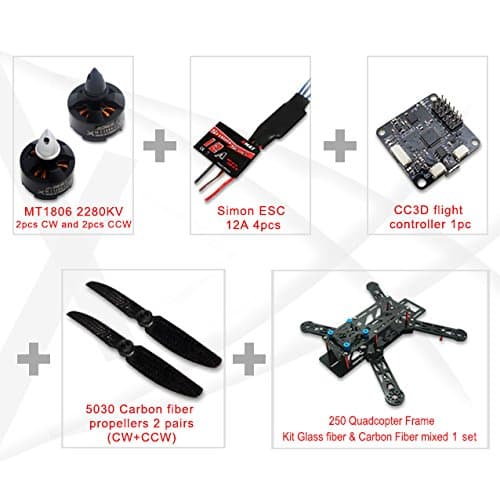 n-Factory – Nighthawk (FPV Quadrocopter Bausatz)