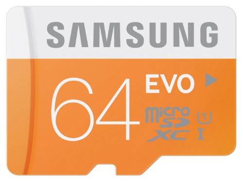 Samsung Speicherkarte MicroSDXC 64GB GB EVO UHS-I Grade 1 Class 10