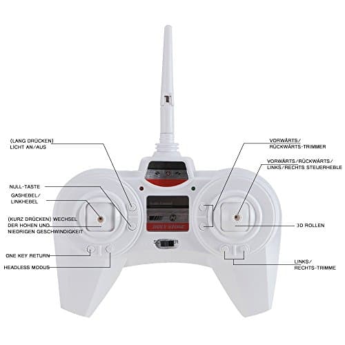 Fernsteuerung der Holy Stone HS170 Drone