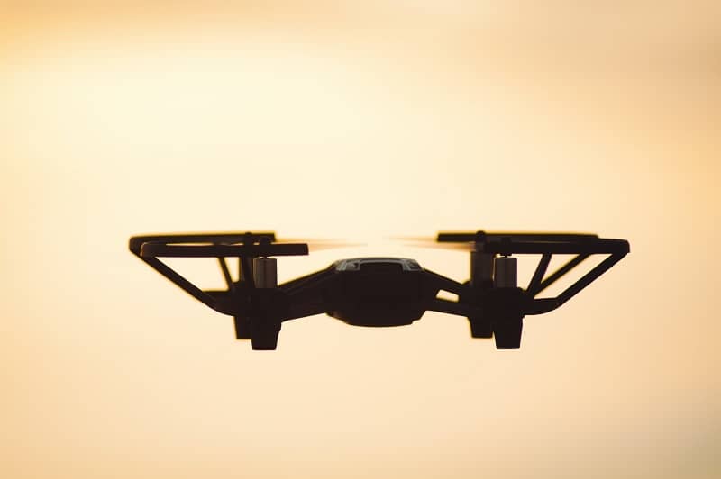 Mini-Quadrocopter mit Prop-Guards Mini-Quadrocopter mit Prop-Guards