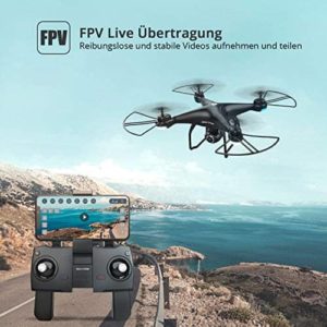 Holy Stone HS120: FPV-Livebildübertragung auf das Smartphone.