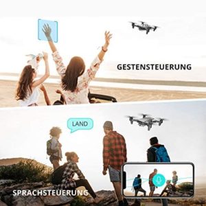 DEERC D20 Drone mit Gesten- & Sprachsteuerung