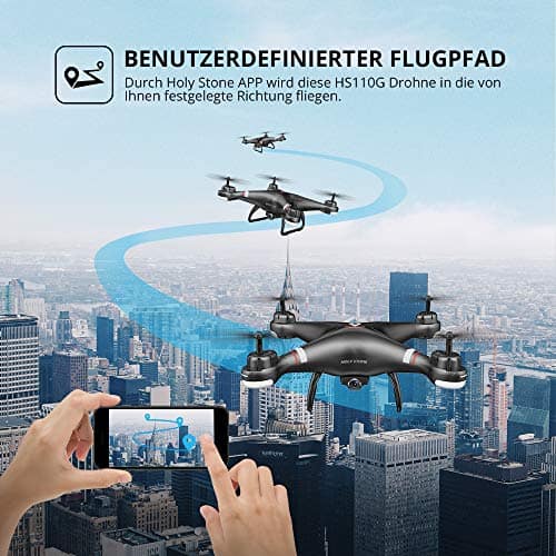 holy-stone-hs110G mit Wegpunkt-Navigation