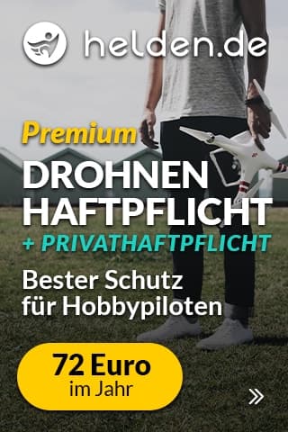 helden Privathaftpflicht mit Drohne