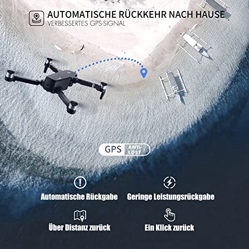 Dank GPS steht ein Return to Home Modus bereit CHUBORY X11 Pro GPS-Drohne
