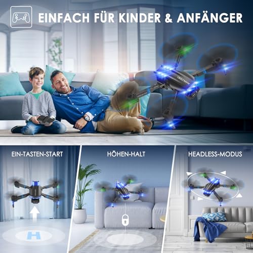 Die AVIALOGIC H24 eignet sich bestens für Anfänger und Kinder AVIALOGIC H24 Drohne für Kinder und Anfänger