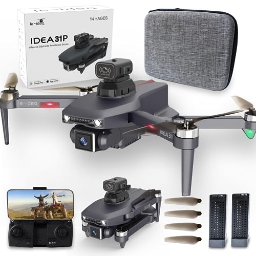 Die le idea IDEA31P mit 2 Akkus & Hinderniserkennung le idea IDEA31P Drohne