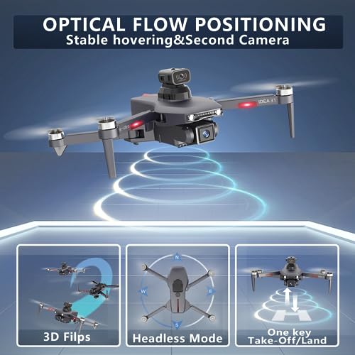 Optical Flow System für ruhige Fluglage le idea IDEA31P Quadrocopter