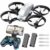 SIMREX X700 Drohne mit Controller, 2 Akkus & Ersatz-Rotorblättern